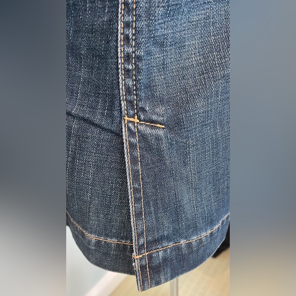 BANANA REPUBLIC Denim Blazer / Jacket Size Small - Picture 7 of 10